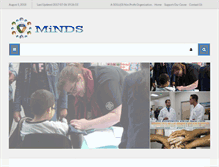 Tablet Screenshot of mindsnetwork.org